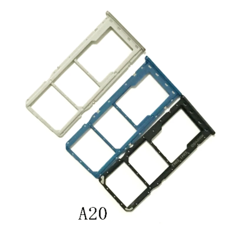 10Pcs Sim Card Tray SD For Samsung Galaxy A10 A20 A30 A40 A50 A60 A70 A80 A90 M10 M20 M30 Slot Holder