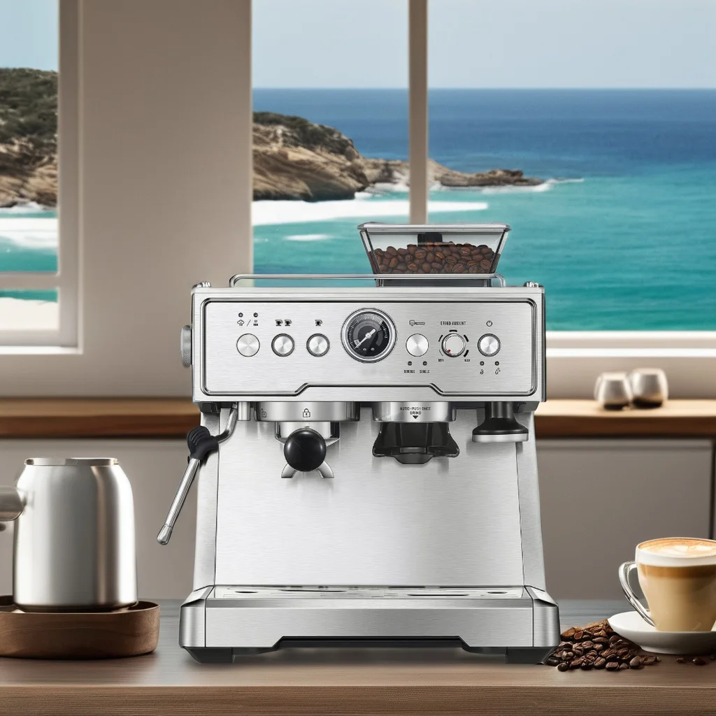 3 في 1 كافيهاتيرا أفضل ماكينة صنع قهوة الكابتشينو التجارية الإيطالية باريستا اسبريسو للمنزل
