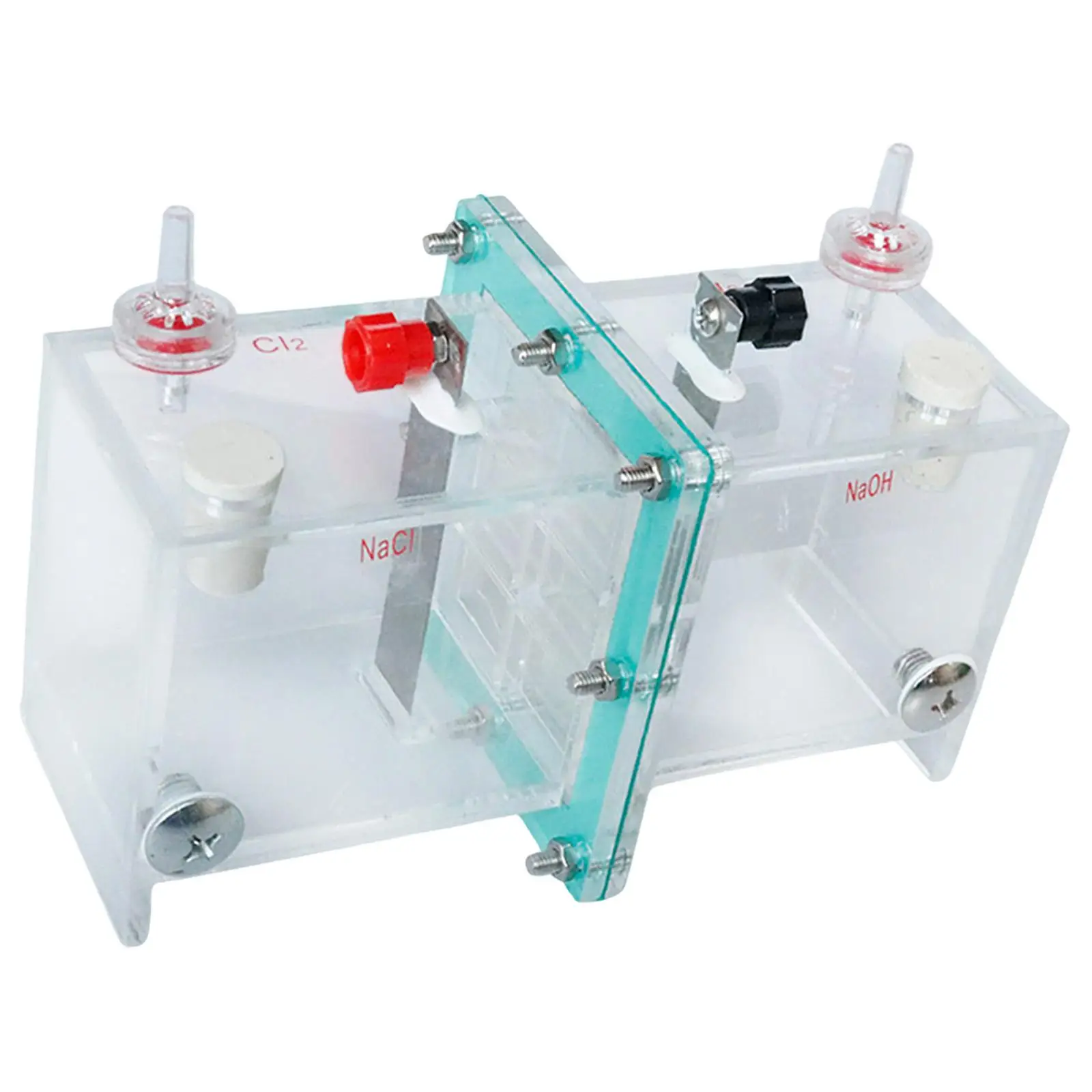 Electrolyzer Demonstrator Tool Ion Exchange Membrane Device Lab Apparatus Chemical Teaching Aids for Home School Teacher