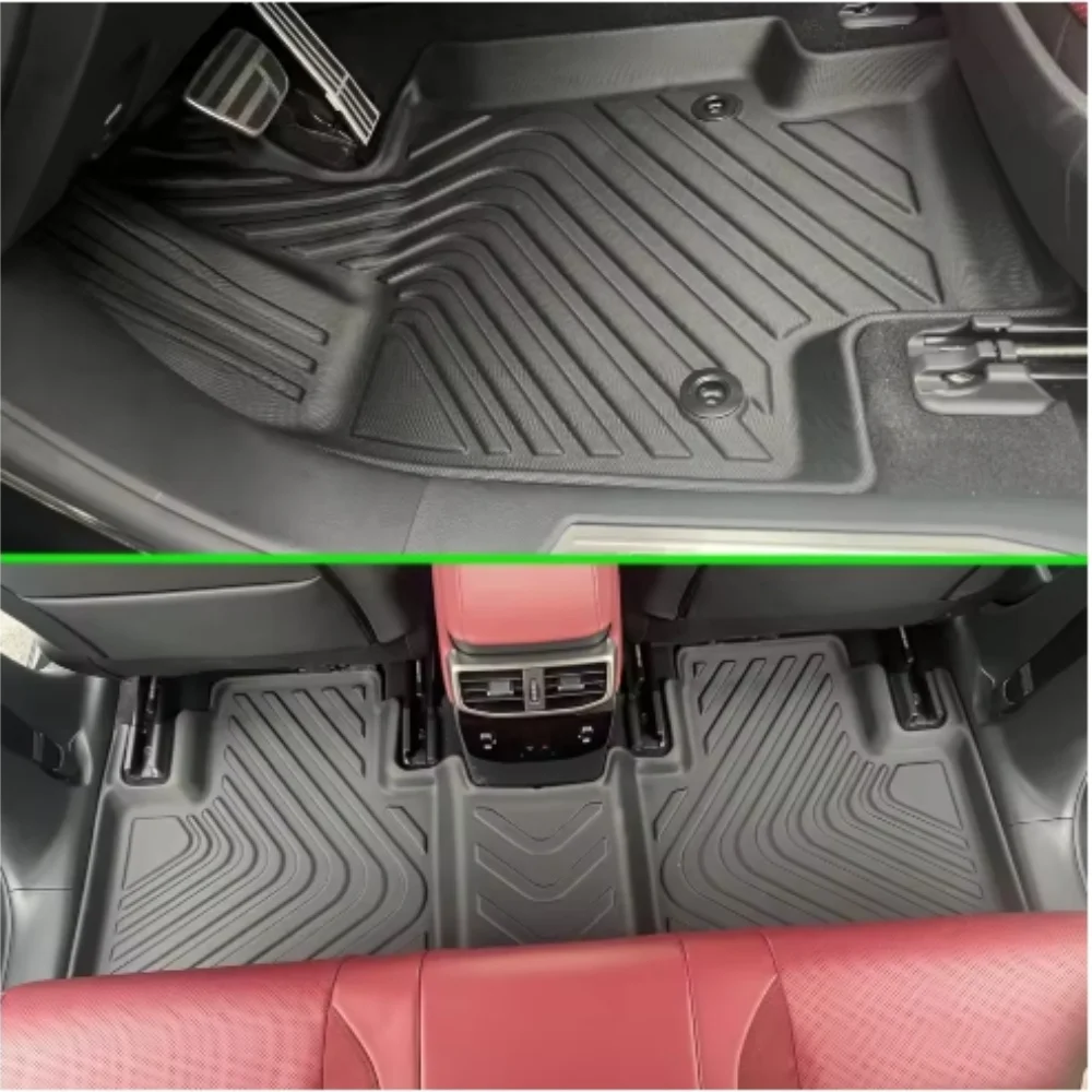 Custom Fit for Lexus RX 2023 2024 TPE 3D Car Floor Mats,All Weather Waterproof Cargo Liner Mat Interior Accseeories