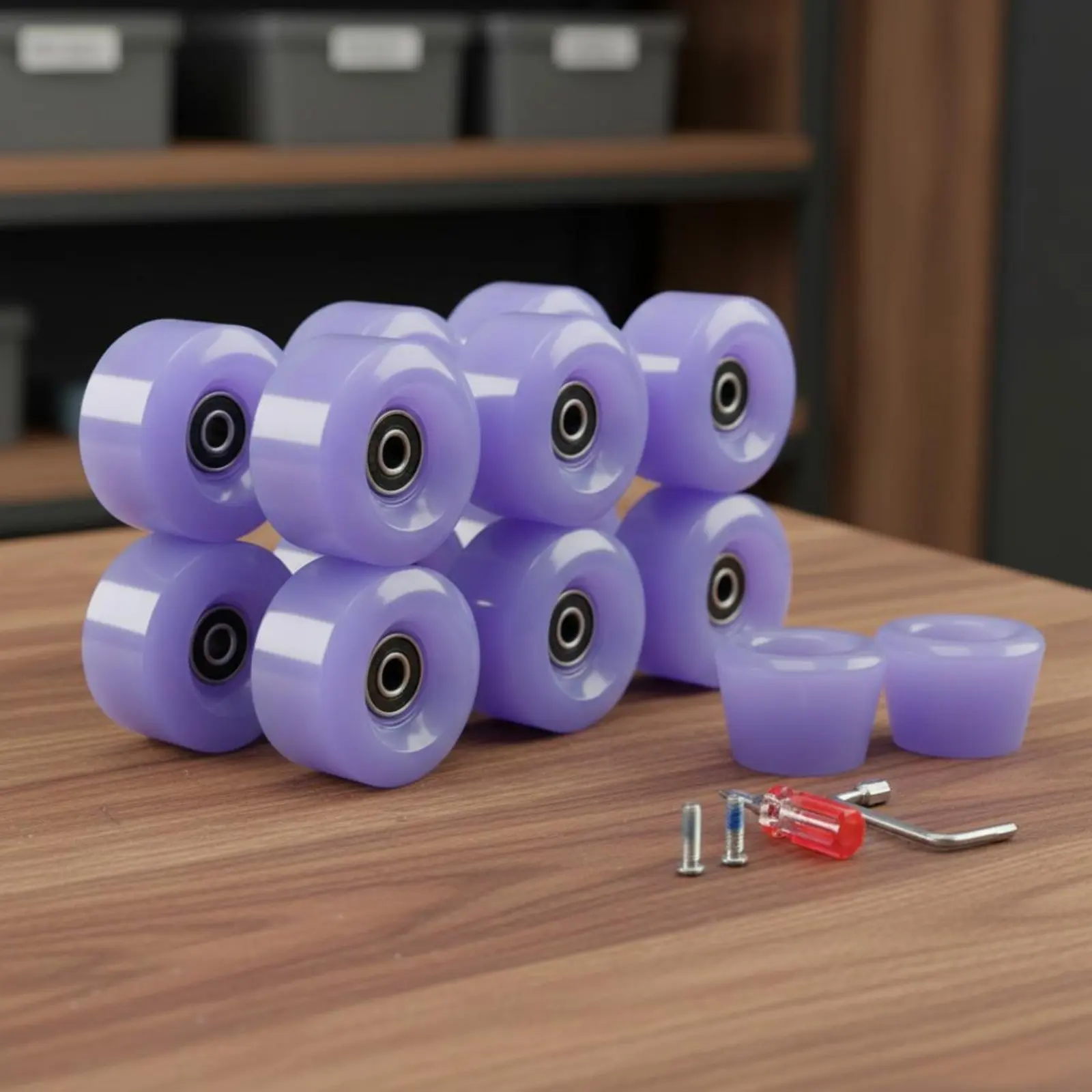 

Four-Wheel Inline Wheels High Elastic Four-Wheel Inline Replacement Wheels Fluid Ride Good Grip