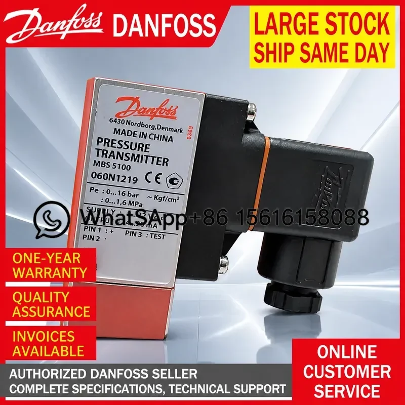 Danfoss MBS5150 Pressure Transmitter 060N1352 060N1121 060N1072 060N1242 060N1073 060N1083  060N1084   060N1352