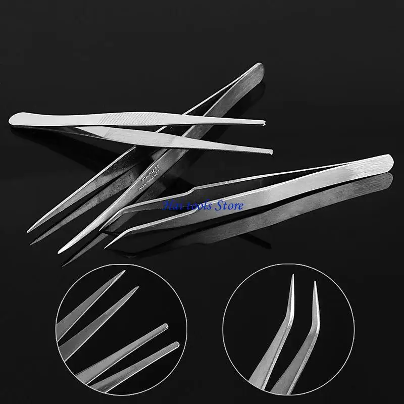 X37E 3PCS REP Mounting Tool Set Electronic Stainless Steel Theezers