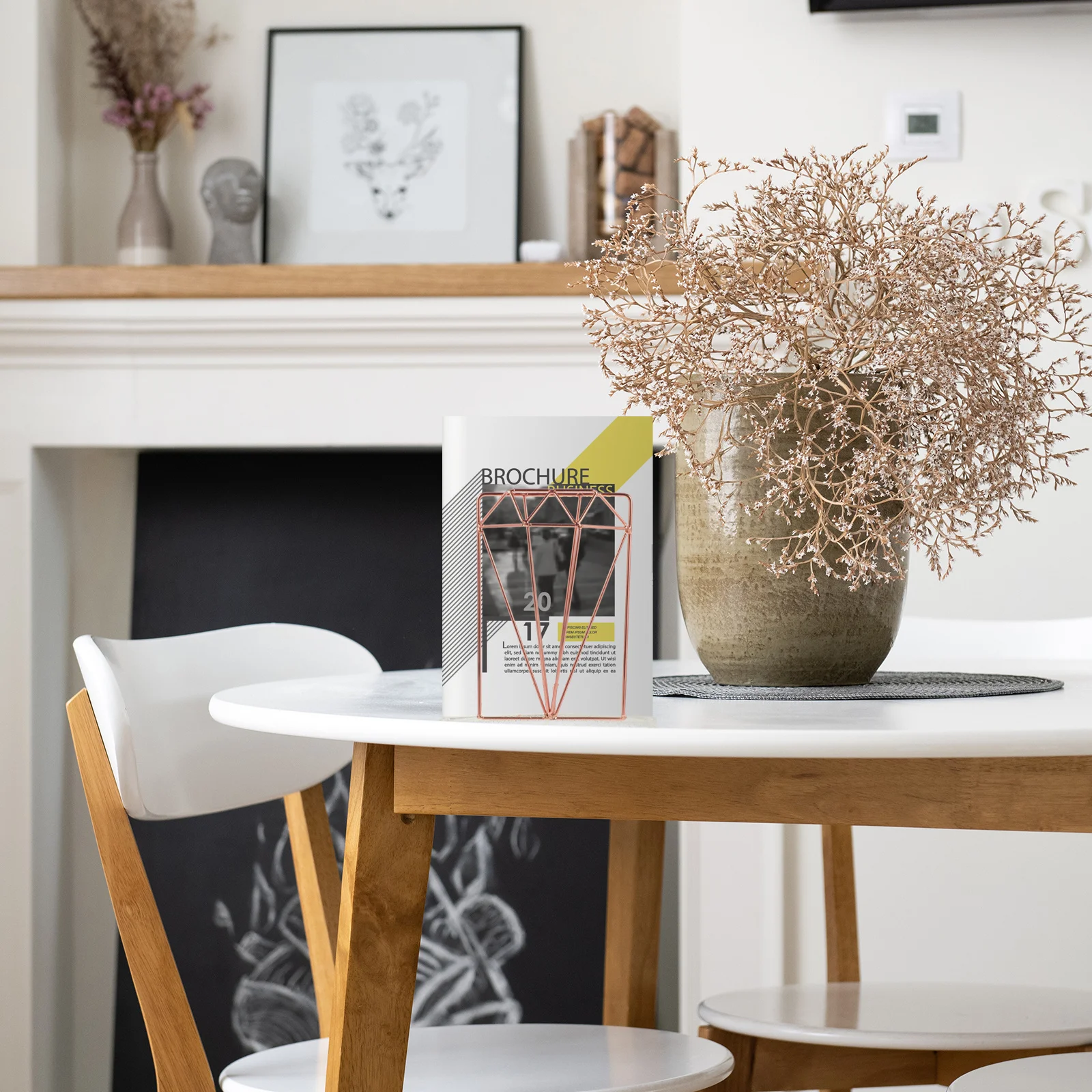 

Iron Bookend Simple Hollow Metal Bookends for Home Office Desktop Bookshelf Organizer File Holder Book Support Rack