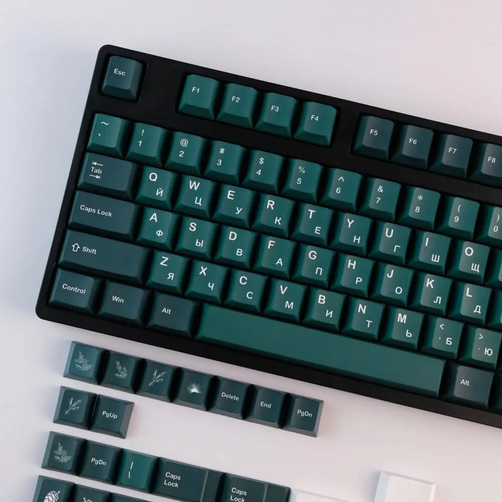GMK Taiga Taiga Keycap Personalized PBT Five-Sided Sublimation Mechanical Keyboard Russian Keys Original Factory High
