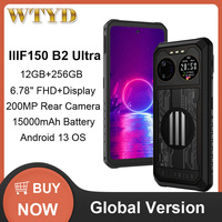 IIIF150 B2 Ultra Rugged Phone Night Vision 12GB+256GB  6.78 inch Android 13 Helio G99 Octa Core 4G NFC Smartphone