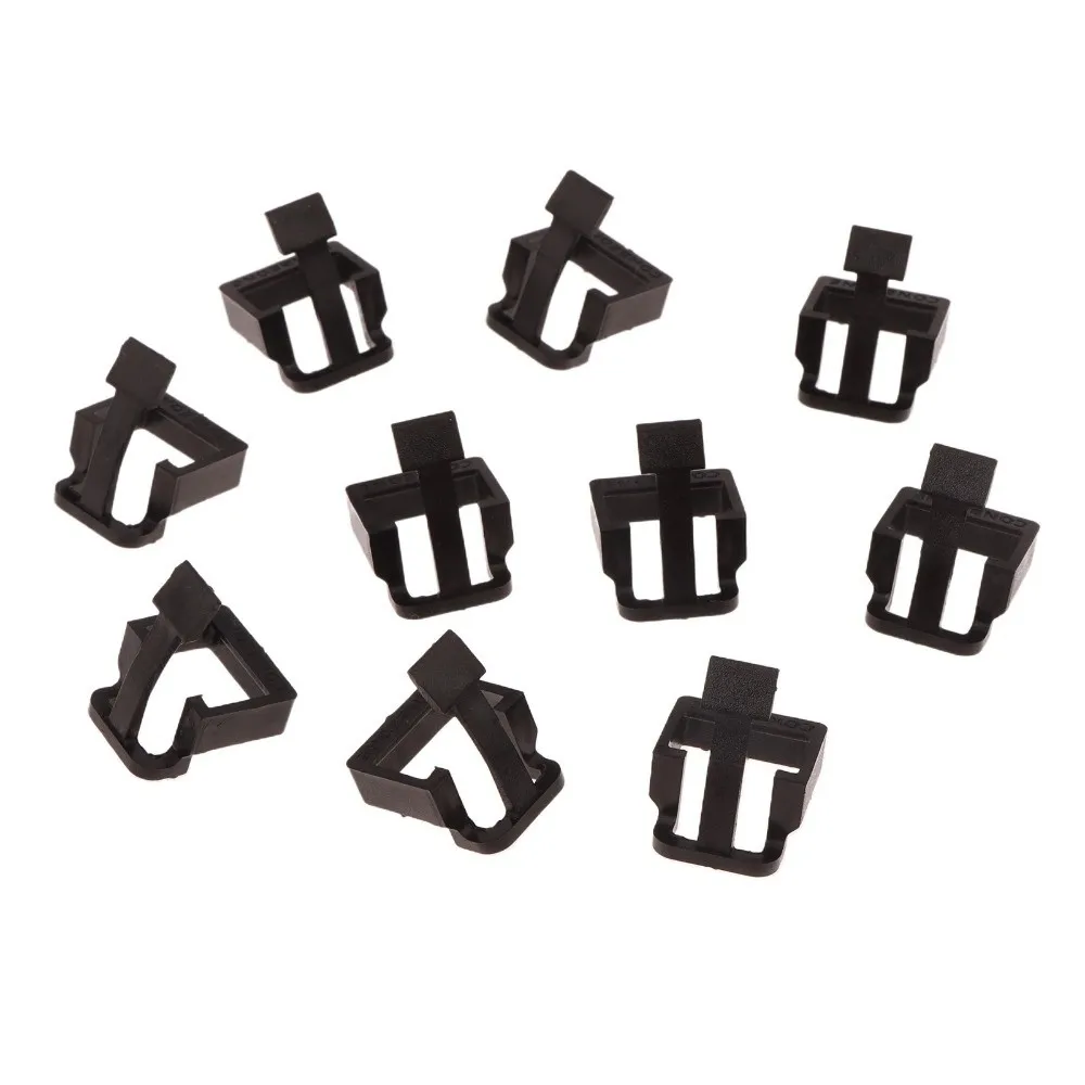 10Pcs Replaceable RJ45 Plug Protective Cover Buckle ABS Network Cable Crystal Head Connector Clip Protective Cover Latch