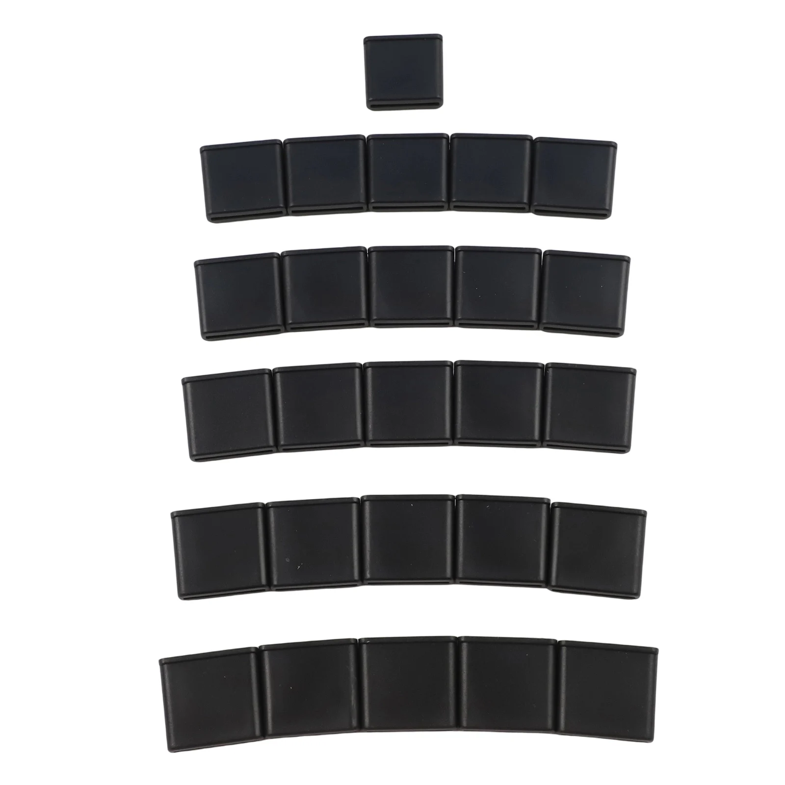 Black Drip Tape Row Ends for Garden Irrigation 25/50/100 Pieces for Effective Pressure Regulation and Leak Prevention