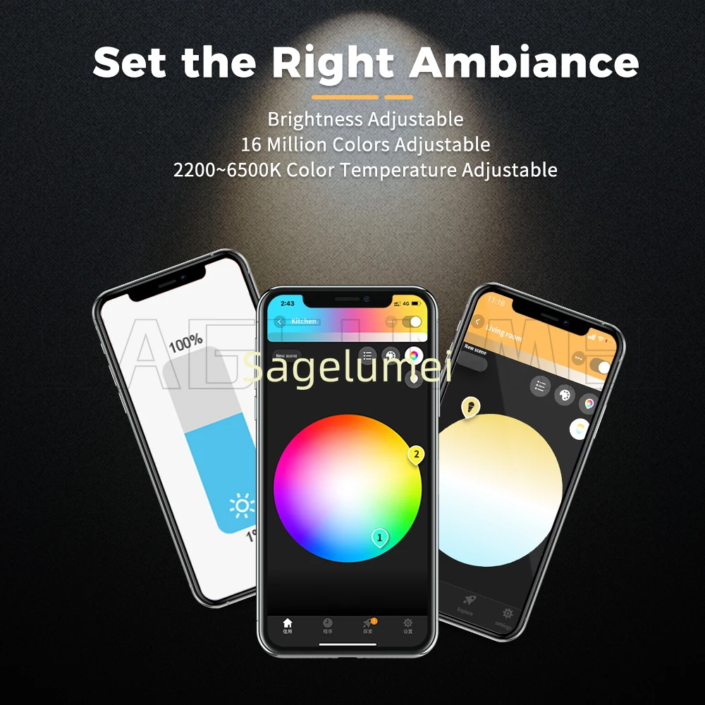 5W MR16 Pro GLEDOPTO ZigBee 3.0 RGBCCT Smart LED Spotlight Bulb APP/Voice/Remote Control Dimmable 12-24V AC/DC 30° Beam Angle