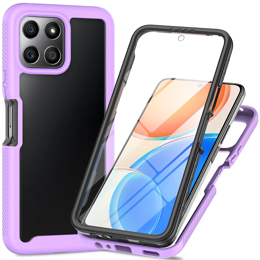 

Crystal Case 360 Protect Funda for Motorola Moto G86 G56 G55 G35 G15 Power G54 G84 G14 G23 G13 G32 G66J G24 G64 G22 G52 G05 Capa