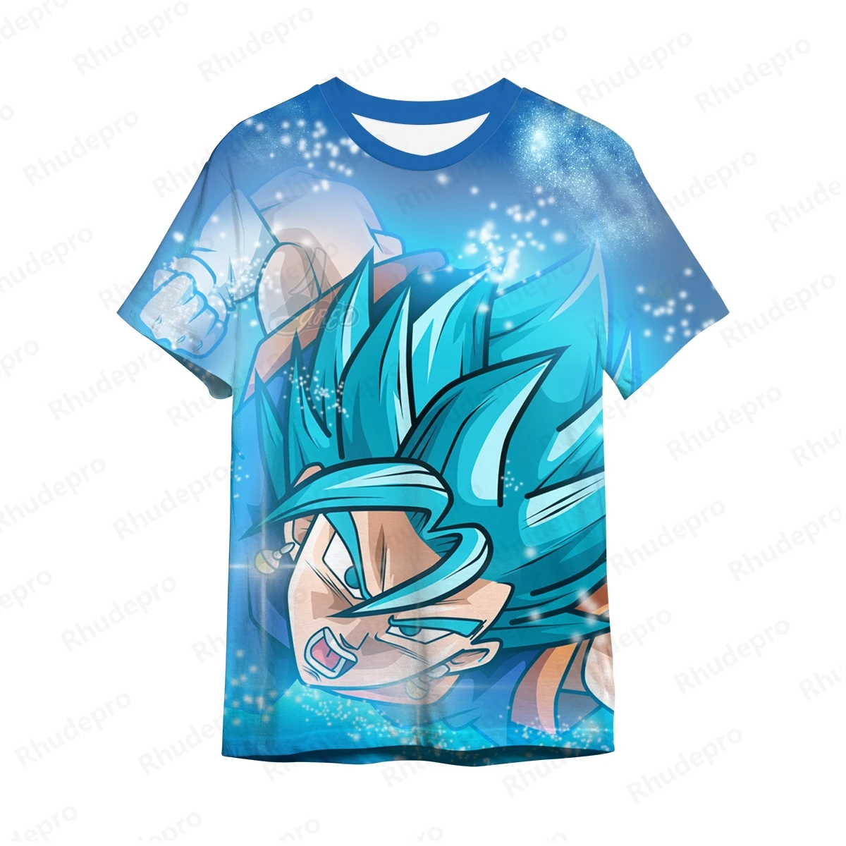 T-Shirt For Men 2024 Men's Shirt Summer Fashion Dragon ball Gift Oversized Shirts Anime Y2k Clothes Streetwear Clothing Trend