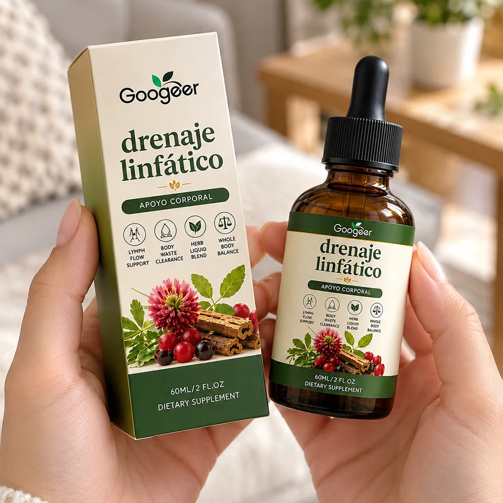 Lymphatic Drainage Support Drops 59ml Multi Plant Blend Supplement for Swelling Relief, Natural Body Balance 60ml 1/2/3/5pcs