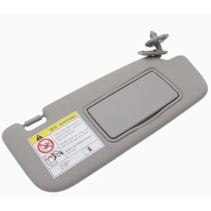 

Передний правый солнцезащитный козырек с косметическим зеркалом серого, бежевого цвета для Geely Emgrand GSE GL New Energy Figzero, автомобильные детали, новинка