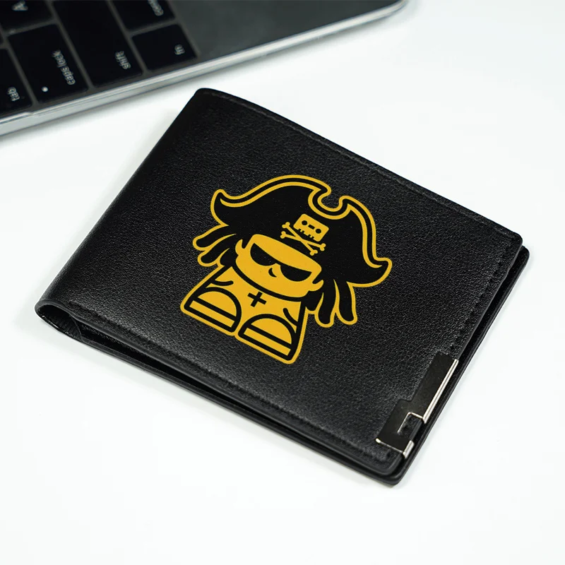 محفظة من جلد البولي يوريثان بتصميم بسيط للرجال خفيفة الوزن ومتينة ومحفظة قصيرة عصرية للاستخدام اليومي #5