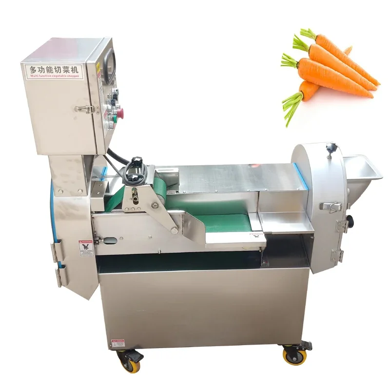

Multi-Functional Vegetable Dicing Cutting Machine For Potato Radish Celery Leek Scallion Slicing Shredding Machine