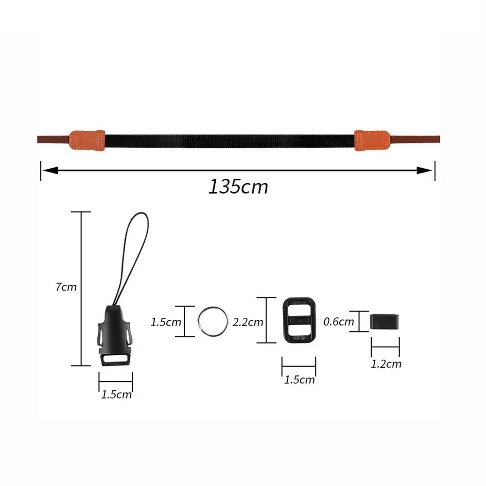 Retro Lanyard Belt Strap Camera Lens Strap for Mobile Phone Shoulder Neck Belt Hand Rope Camera Strap Shoulder Straps Neck Strap