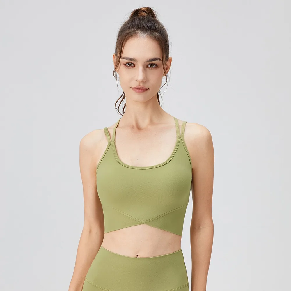 Camisola de alças pequena da ioga do estilingue para mulheres, colete respirável do esporte, ginástica Fitness, Running Crop Tops, moda sexy