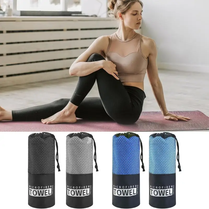 

Пляжные полотенца из микрофибры, дорожное банное полотенце из микрофибры, снаряжение для тренировок, портативная тряпка для стирки, аксессуары для кемпинга, пескозащитное средство для