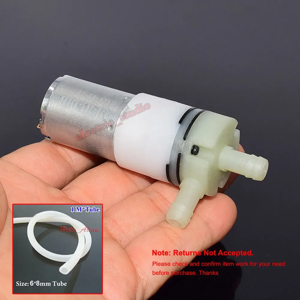DC 12V-24V Micro Large Flow Diaphragm Self-Priming Water Pump Vacuum Suction Pump