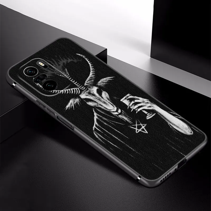Satanic Pentagram 666 Black Phone Case For Redmi 10 Prime A1 A2 Plus K30 K40 Gaming K60 Pro 9 9A 9C 9T 10A 10C 12 12C 13C image 6