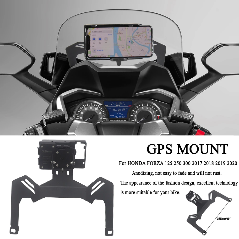 For Honda FORZA 125 250 Motorcycle Accessories Mobile GPS Phone Navigation Stand FORZA125 FORZA250 FORZA300 Smartphone Bracket