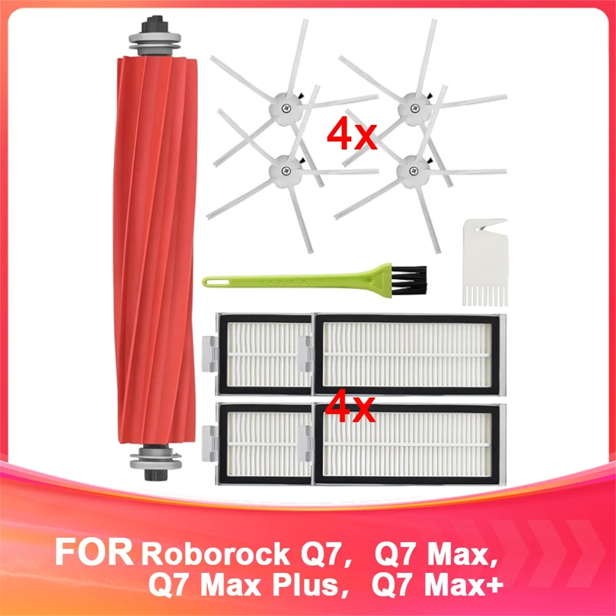 A33F HOT Replacement Parts Kit Compatible for , Max, , Max+ Robot Vacuums Cleaners Accessories