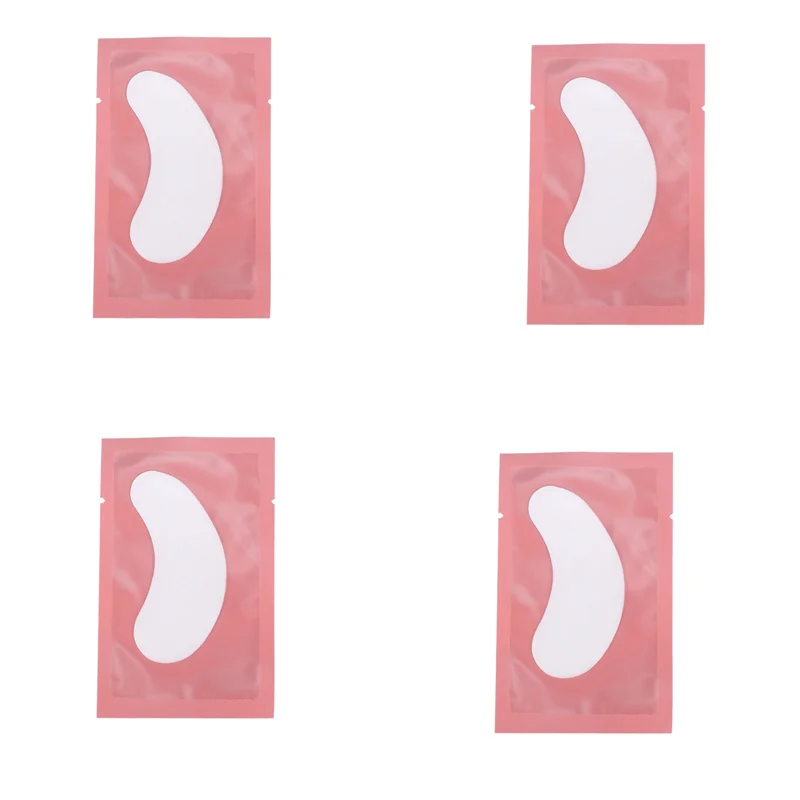 ABIT 200 pares de protección ocular Gel almohadilla de pestañas parche pelusa extensión de pestañas individuales máscara de ojos