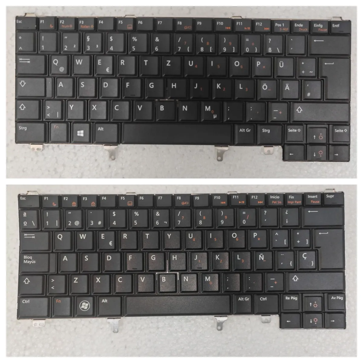 

Испанская немецкая клавиатура без подсветки для DELL E6420 E5420 E5430 E6220 E6320 E6330 E6430 E6440 E6230 P38G P25G P15G P16G