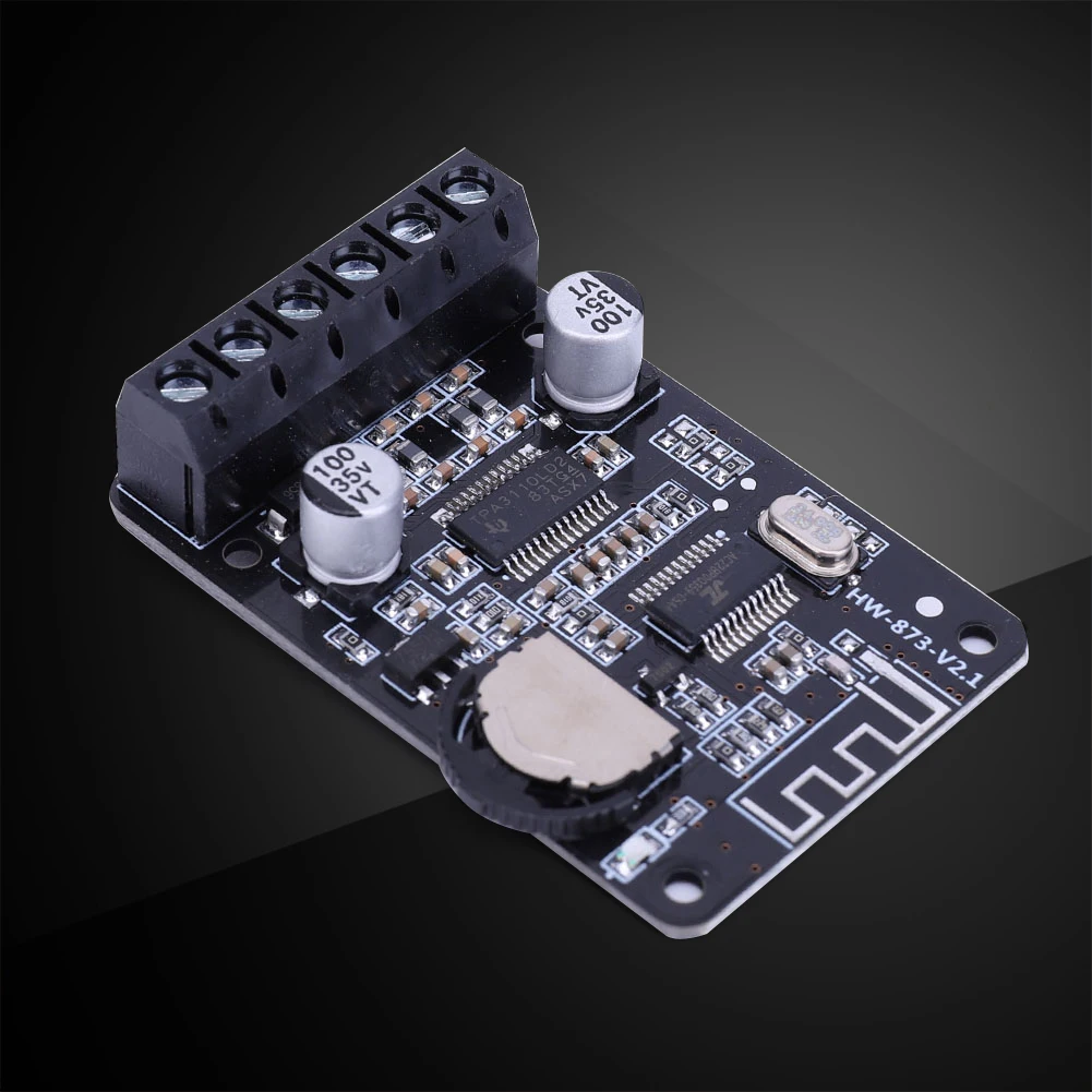 Bluetooth-compatible High Power Digital Module 10W 15W 20W Mini Power Amplifier Module Dual Channel for Audio Stereo