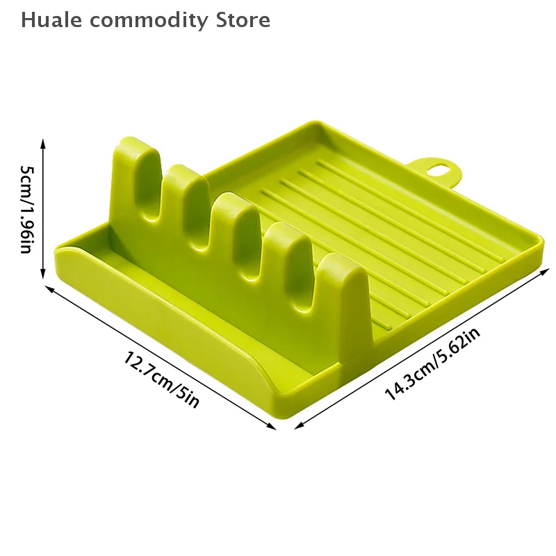 1Pcspatula رف غطاء وعاء رفوف مكافحة الأعلى مجرفة ملعقة الجرف ملعقة شوربة وسادة وضع ملعقة شوربة حامل أعواد الأكل