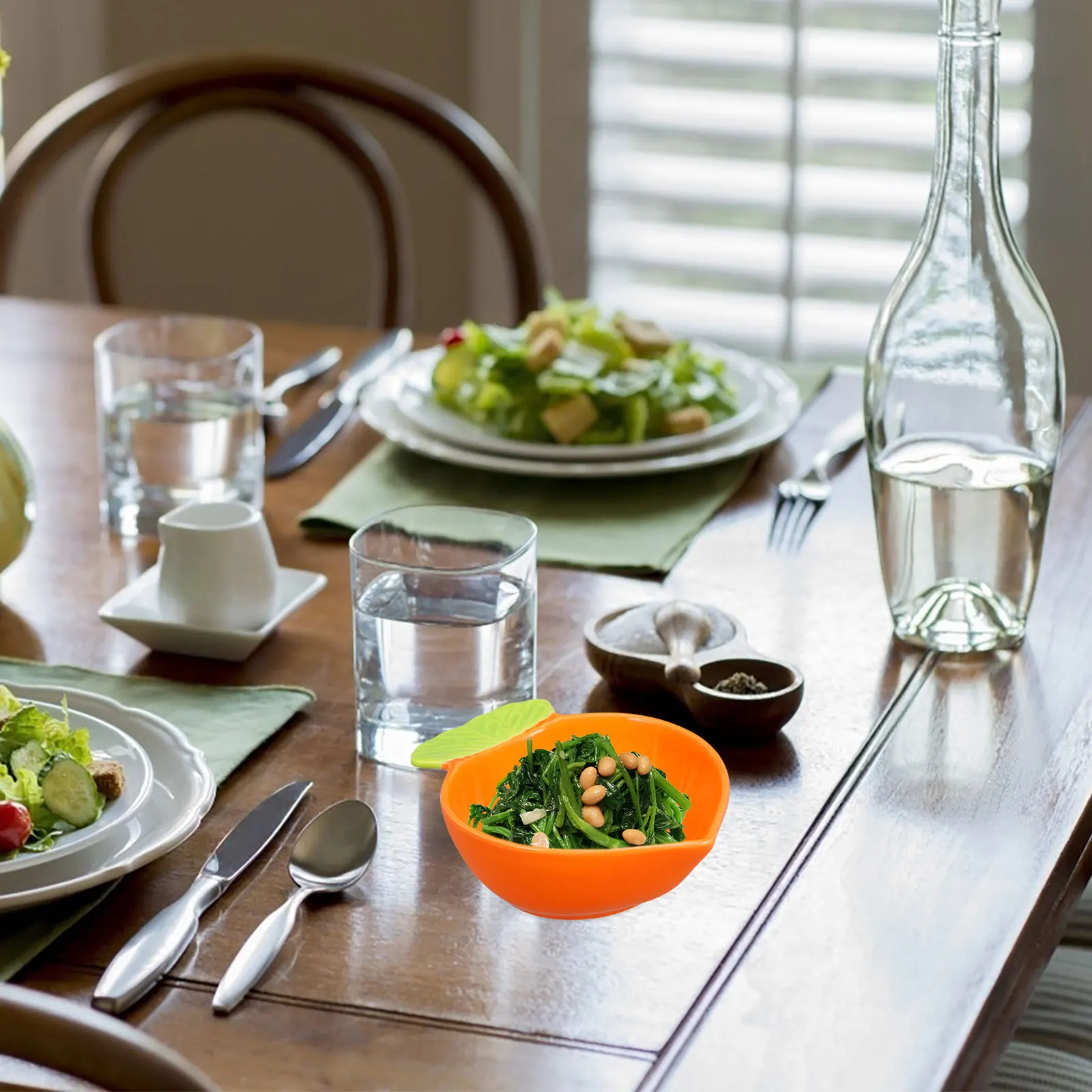 

Ceramic Carrot Shaped Dipping Plate Sushi Sauce Dish Small Bowl for Appetizers Condiments Porcelain Easy Clean Versatile Design