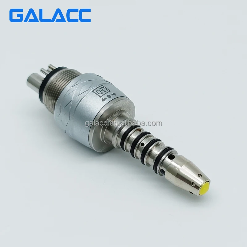 

Den tal Handpiece Quick Coupling Sirona Type 6hole LED Coupler Handpiece Fiber Optic Connector