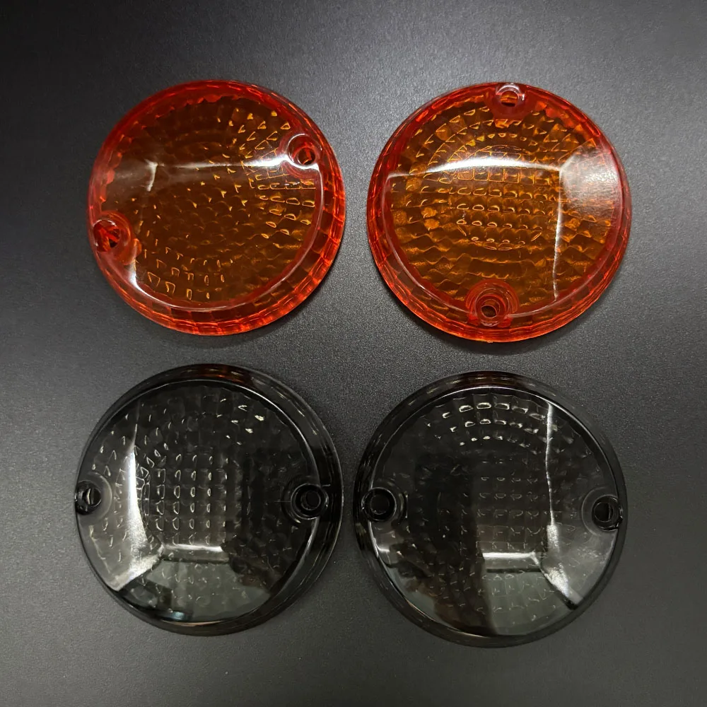 

Motorcycle Turn Signal Light Cover Indicator Lens For Vulcan 1500 Classic 1996-2008 VN1600 Mean Streak 2004-2008 V-Star 1300/T