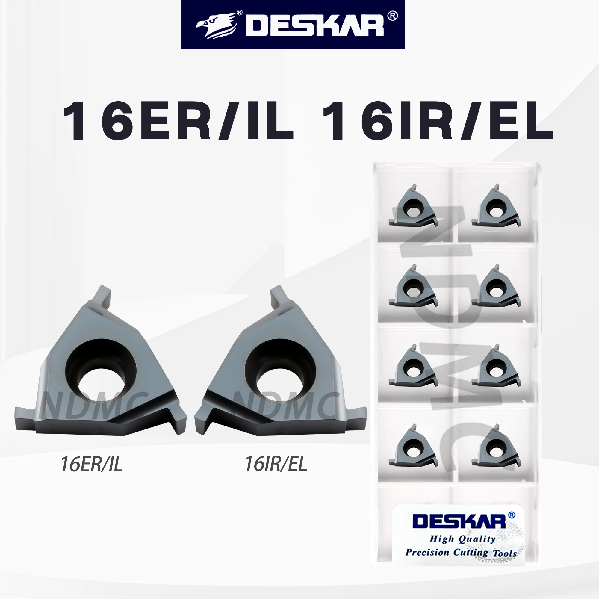 

CNC Lathe 16ER/IL 16IR/EL 0.5/0.6/0.7/0.8/1.0/2.0/3.0 LDA Slotting Series Cutting Tool Blades Machining Universal Material Tools