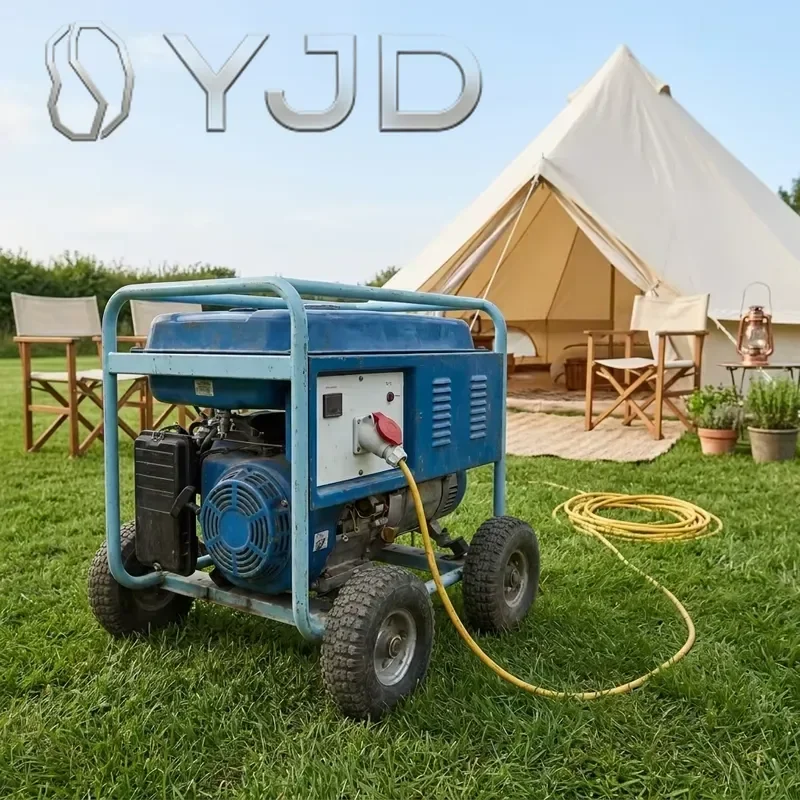 YJD High Efficiency Yuchai Silent Diesel Generator for 30kVA 40kVA 50/60Hz Auto Start ATS Open Frame CE Canopy