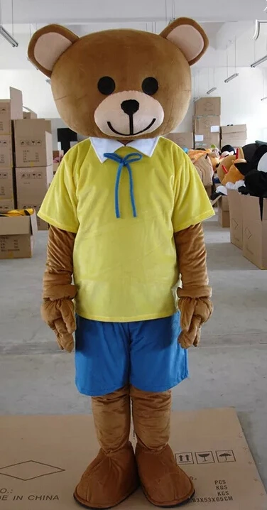 Brown Bears Mascot Costume Cosplay Costume Halloween Fancy Dress Birthday Party Maskote Carnival Cartoon Characters for adults