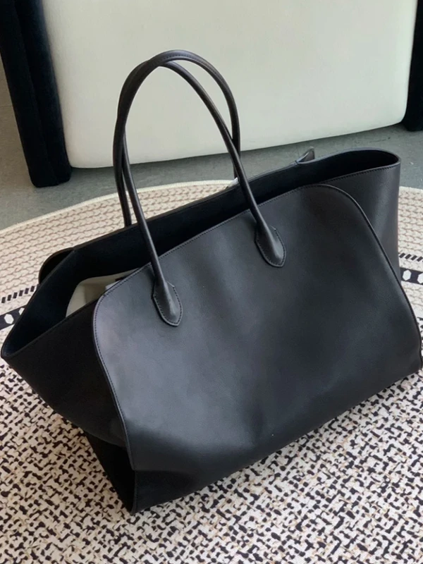 

Large Single Shoulder Bag Handbag 2025 New Genuine Leather Togo Cowhide Women's Bag High-End Sensation Women's Bag European G...