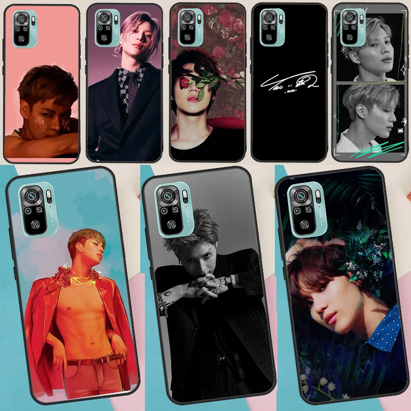 kpop Shinee Taemin For Xiaomi Redmi Note 10 Pro Case Cover For Redmi Note 11 Pro 10A 10C 9 8T 9S 10S 9T 9A 9C Case