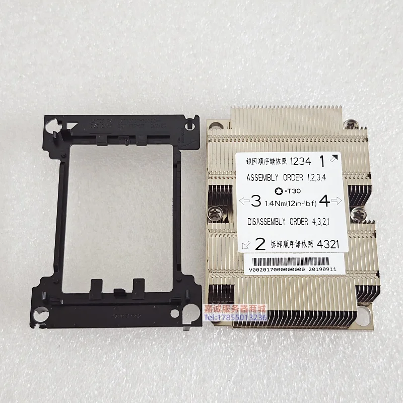 

For Inspur NF5180M5 SA5112M5 server CPU heatsink, heatsink, chassis fan Used