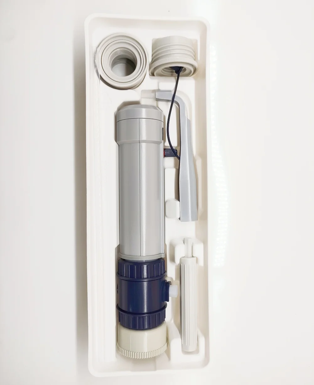 WEIAI Bottle Top Dispenser 0.5-50ml Lab Liquid Handling Machine Bottle Dispenser Adjustable GL45