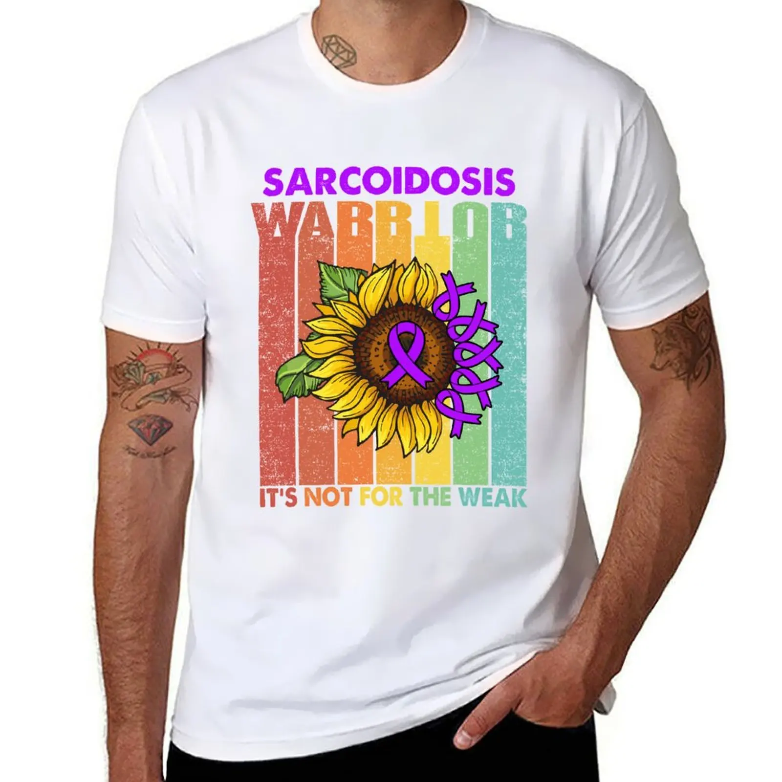 

Sarcoidosis Warrior It's Not For The Weak T-Shirt t shirt man luxury man t shirts graphic T-Shirt