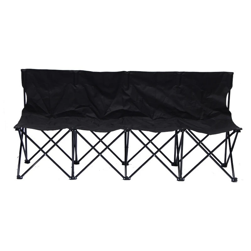Modern Stylish Beach Chair Foldable Outdoor Portable Four-Person Camping Chair