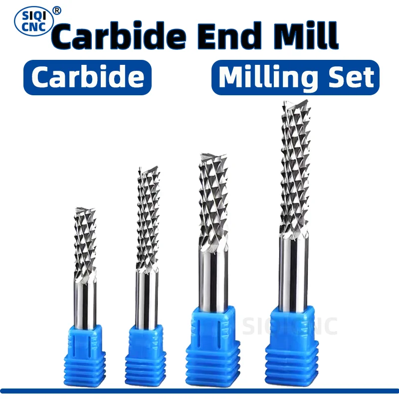 LIYU Solid Carbide Corn End mill Milling Cutter Bits D0.8 1.0 1.6 1.8 2.4 3.1 PCB End Mill CNC Cutting Milling Tools