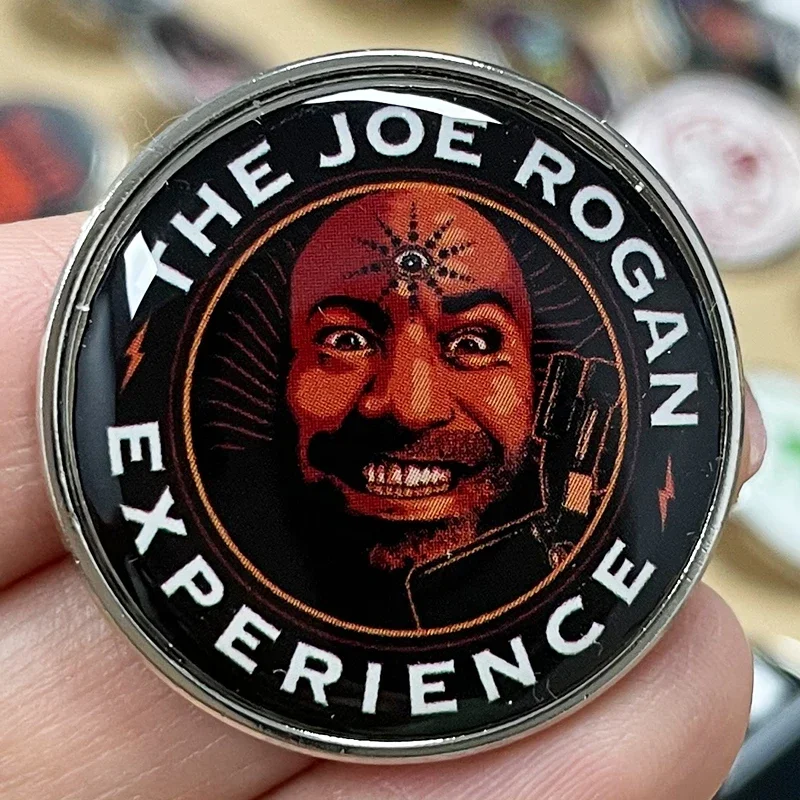 The Joe Rogan Experience Lapel Pin Funny Podcast Logo Badge Jewelry Gift