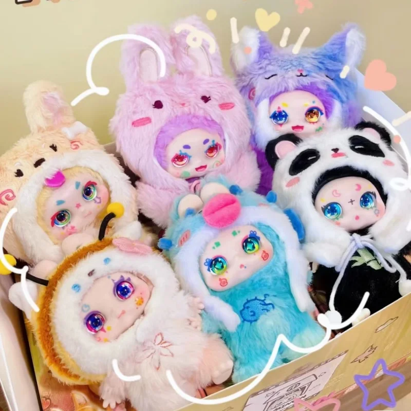 

Kimmon Blind Box Mimon Dream of The Field Warm Series Toys Velvet Time Mystery Box Cute Dolls Decor Bags Pendant Surprise Gifts