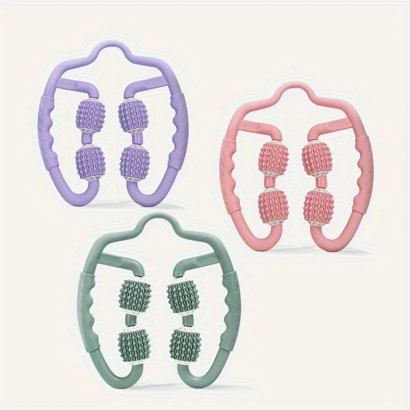 

Зажим для ног, массажный ролик, расслабляющее мышцы икры, оборудование для йоги, восстановления, кольцо, портативный дизайн