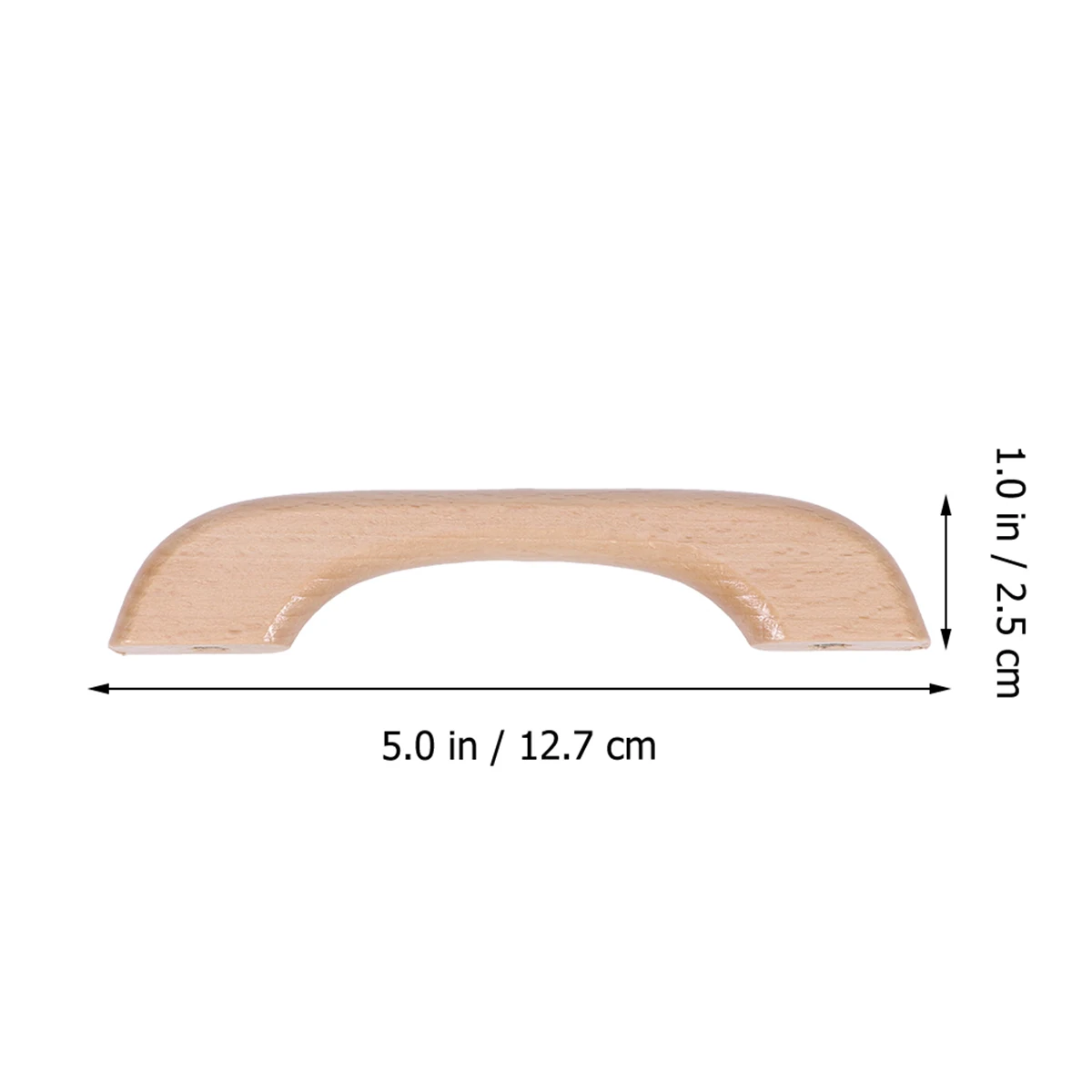 

10Pcs Elegant Wood Cabinet Pulls Durable Lightweight Safe for Home Decor Modern Look Cabinet Handle Handle Drawer