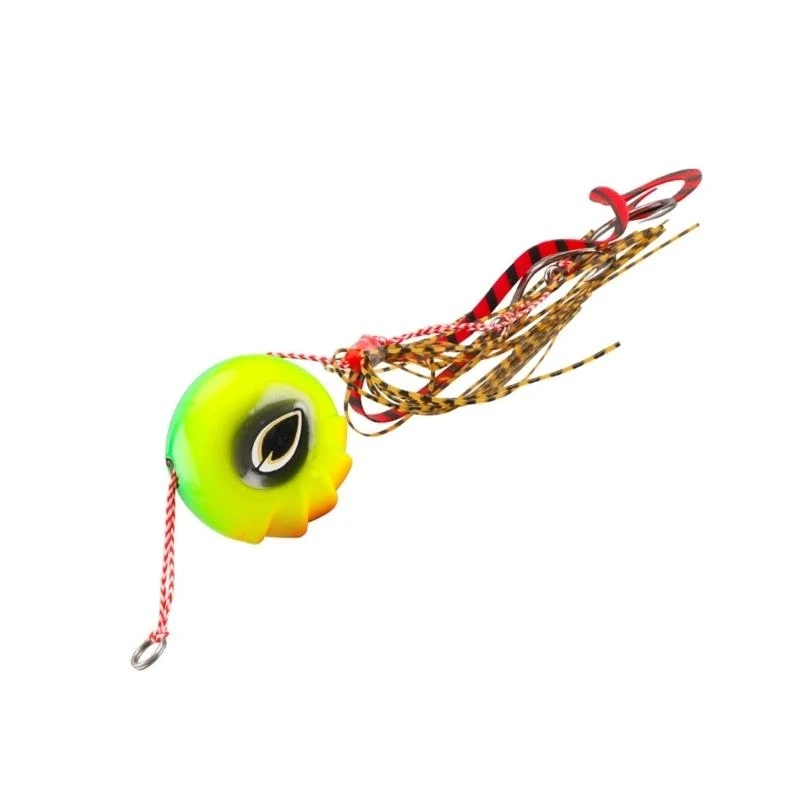 U13C Kabura Jig Head Rubber Skirt Fishing Accessory Artificial Lure Baits