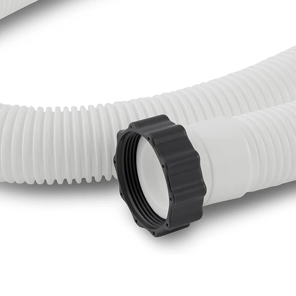 1.5in Diameter Pool Pump Hose with Hose Adapters Replacement Hose Pool Hoses for Intex Pool Sand Filter Pumps Saltwater Systems