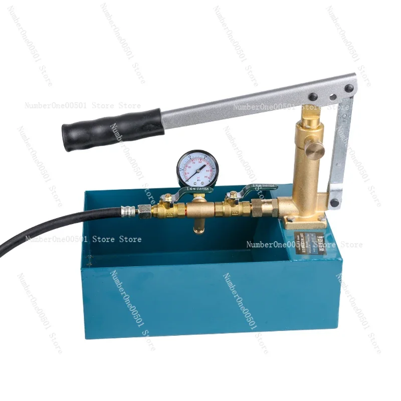 Manual pipeline pressure test pump leak detector pressure ppr